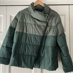 Summersalt Green Puffer Jacket
